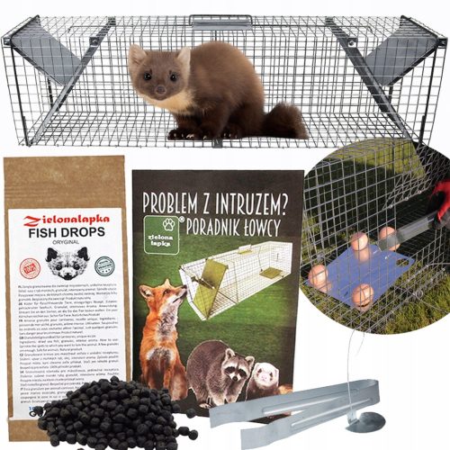  POLNISCHE Falle gegen Katzen, Marder, Hunde und Waldtiere