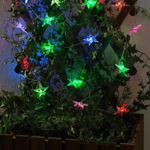  IKEA STRALA Girlandenkette 24 LED-Sterne