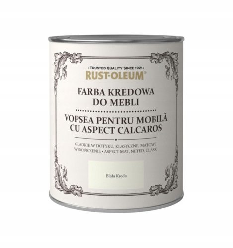 Rust-Oleum Kreidefarbe für Möbel 125 ml weiß