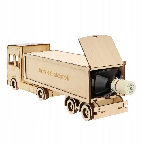 Coole, lustige Gadgets LKW-ABDECKTER WASSER-LKW-ALKOHOL-GRAVURNAME