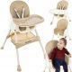  Kruzzel 12060 Fütterungsstuhl 92 x 60 x 75 cm beige