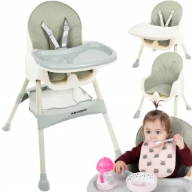  Kruzzel 12059 Fütterungsstuhl 3in1 92 x 60 x 75 cm