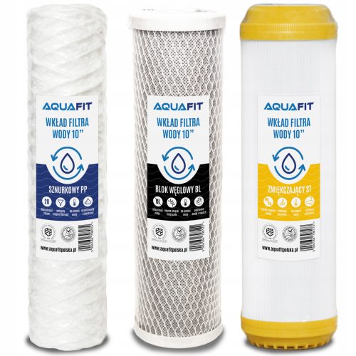  Aquafit Filtereinsatz für den ganzen Hausstrang, Carbon, Enthärtung 0 l
