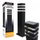  Masterled GU10-Graphit-Rechteck-Lichtmast