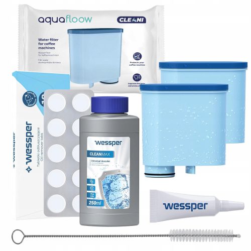 2× Wasserfilter für AquaFlow AF04 Kaffeemaschine, blau + 4 weitere Produkte