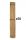 Gartenpfähle für Pflanzen Kokos-Bambusstange 120 cm x 8 mm 50 Stk.