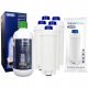  5× Wasserfilter für AquaFlow Longi Kaffeemaschine weiß + Delonghi Ecodecalk DLSC500 Entkalker 500 ml
