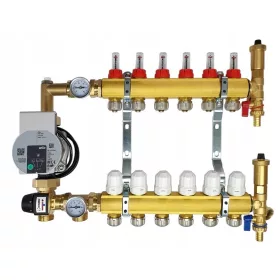  Install-Hurt-Verteiler für 6 Stromkreise