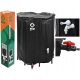 Regenwassersammeltank - Regenwassertank 500 l 98 x 80 cm schwarz