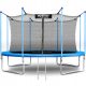Trampoline - Neo-Sport 404 cm FT 13 Trampolin mit Netz (396-404 cm)