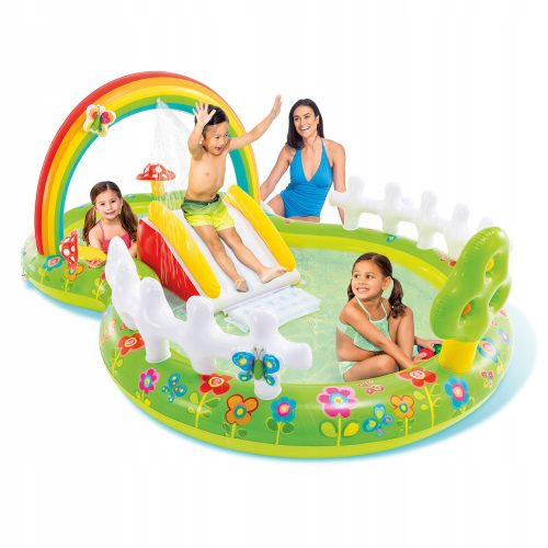 Intex runder aufblasbarer Pool 290 x 180 cm