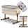  Reisebett Lionelo 59 x 94,5 cm in Braun- und Beigetönen + WICKELDECKE AUS BAMBOO LIONELO BAMBOO windel