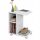  SoBuy FBT48-W rechteckiger Tisch 45 x 35 x 58 cm weiß