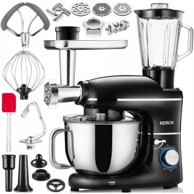  Kerch ROTARY/PR2200/BLACK 2200 W Küchenmaschine schwarz