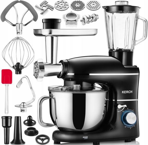  Kerch ROTARY/PR2200/BLACK 2200 W Küchenmaschine schwarz