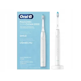    Oral-B Pulsonic Slim Clean 2000 elektrische Zahnbürste, weiß