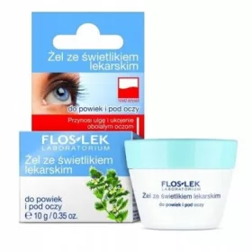    Floslek Gel mit Oberlicht für Augenlider und unter den Augen, 10 g