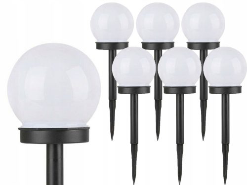  Solar-Pendelleuchte POLIFACH weiß 32 cm 6 Stk.