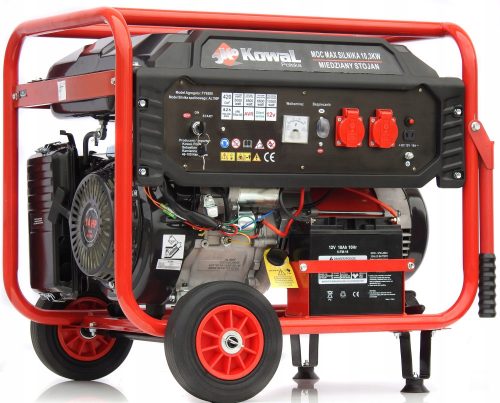 Tragbarer einphasiger Generator KowaL Polska 6600 W Benzin