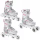  3in1 Rollschuhe Raven Profession 021774 28-32 Weiß/Rosa