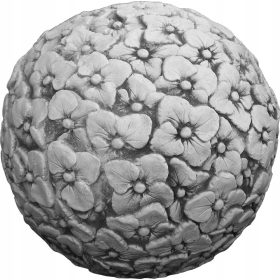  Figur BALL MIT BLUMEN Hersteller (F145) ALA-SHOP