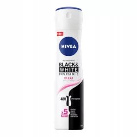    Nivea Black and White Invisible Clear Antitranspirantspray 150 ml