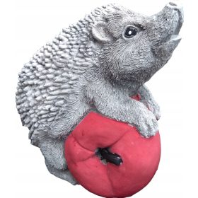  Betonfigur Igel mit Apfel HERSTELLER(Z33a)ALA-SHOP
