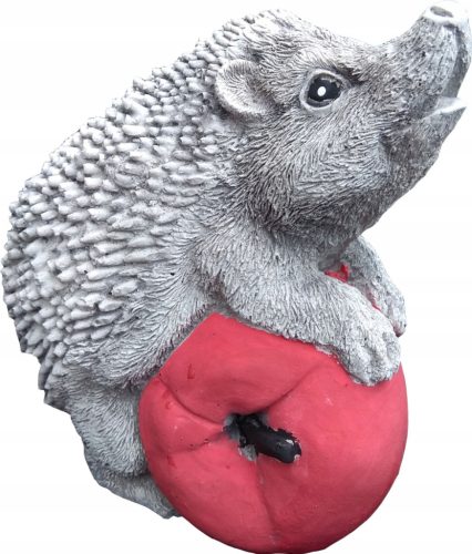  Betonfigur Igel mit Apfel HERSTELLER(Z33a)ALA-SHOP