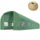 Folientunnel, Kunststoffplatten Folientunnel 18 m² 600 x 300 cm weiß