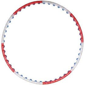    Hula-Hop ANION faltbares Heimtrainer mit Massage (Durchmesser 105 cm, 0,85 kg)