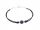  Ametrix Lapisarmband, 17 cm, schwarz