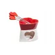  SCHOKOLADEN-PORZELLAN-FONDUE, ein Geschenk für eine Frau, eine Freundin oder eine Frau