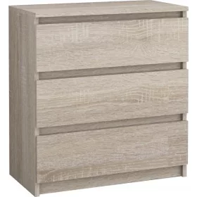  Euro-Meble Pari Kommode 70 x 40 x 77cm Sonoma-Eiche matt