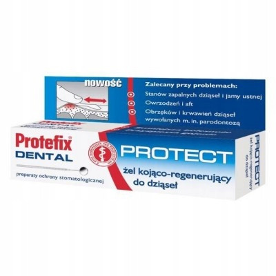  Protefix Protect Gel beruhigt und regeneriert das Zahnfleisch