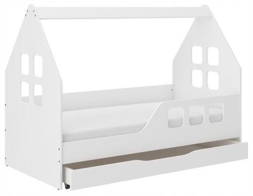  Holzspielzeugbett EINZELBETT 84 x 164 cm weiß