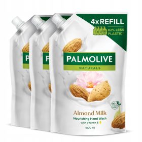  PALMOLIVE Flüssigseife MILK MANDEL ZAPAS 3x1 L