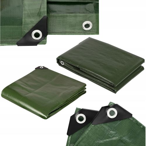 Dicke, wasserdichte und frostbeständige Planen Plane 110 g/m² 5 x 5 m