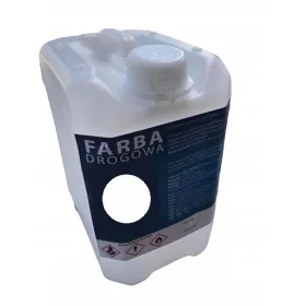   Śnieżno Weiße Straßenfarbe auch im 15-kg-Vorrat erhältlich