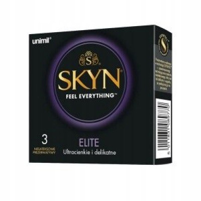  Unimil Skyn Elite Kondome ohne Latex, 3 Stück