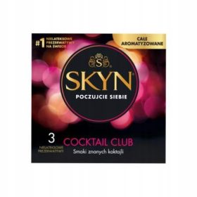  Unimil Skyn Cocktail Club Kondome ohne Latex, 3 Stück