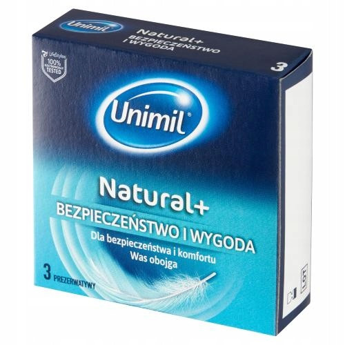  Unimil Naturlatex-Kondome 3 Stück