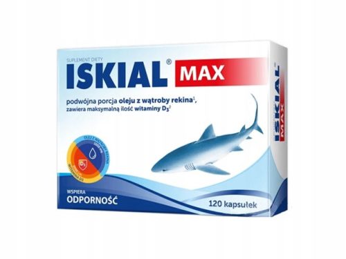  ISKIAL IMMUNO MAX Haifischleberöl 120 Kapseln