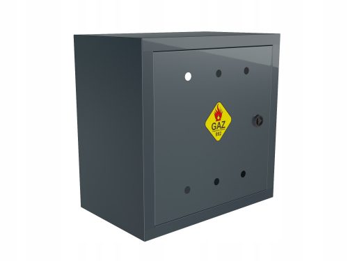GAS-SCHRANKBOX 60x60x25 GAS, Farbe ANTHRAZIT