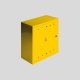 JD-MetalBox Gasschrank, gelb, 50x50x25 cm