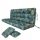  Hobbygarden Kissen 109 x 180 x 8 mehrfarbig