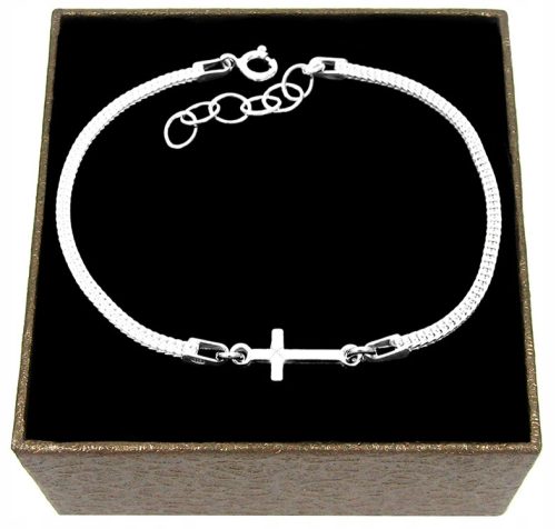 Eve-Armband 19 cm Silberkreuz
