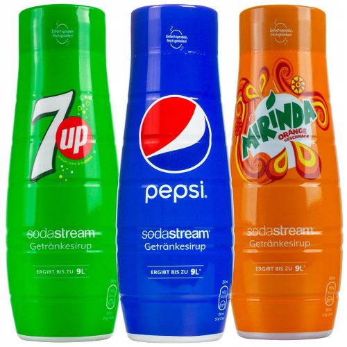  SodaStream Sirupe 3 Stück