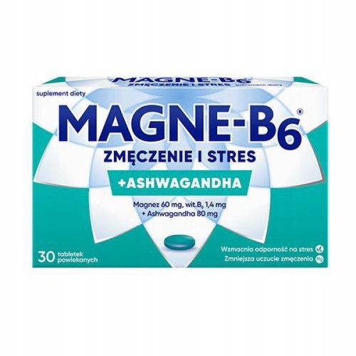  Sanofi Magne-B6 Nahrungsergänzungsmittel Müdigkeit und Stress Magnesiumtabletten 30 Stk.