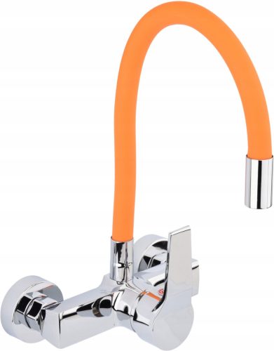 Wandmontierter Küchenarmatur Fala Flexible Silber