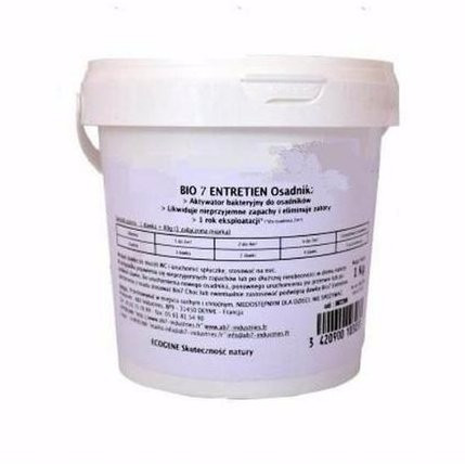 BIO 7 Klärgruben für Klärgruben ECOGENE Bio7 Entretien 1kg Bakterien für Kläranlagen